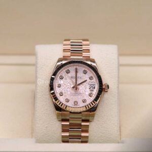 Rolex Lady President Datejust 31 Full Rose-Gold