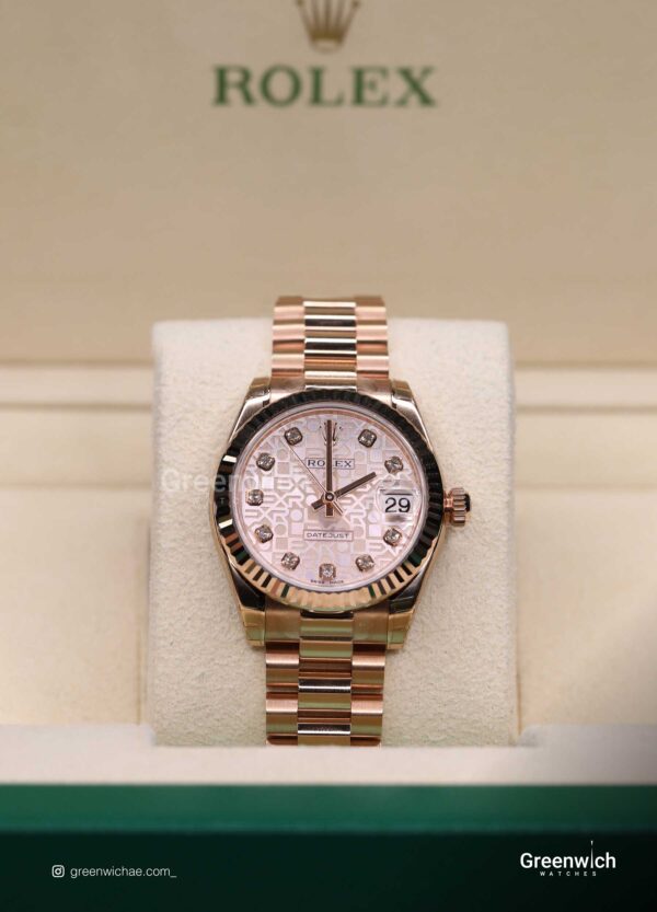 Rolex Lady President Datejust 31 Full Rose-Gold