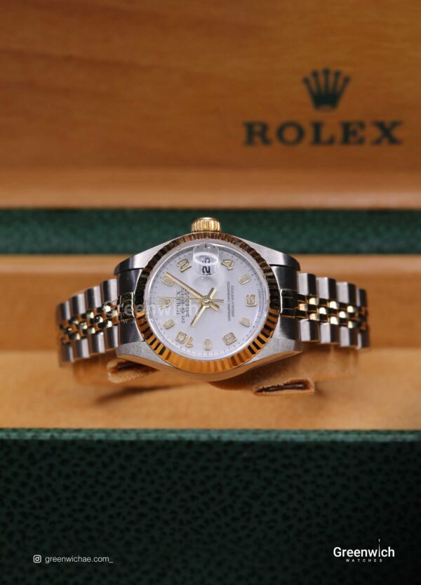 Rolex Lady-Datejust 26 Gold Steel