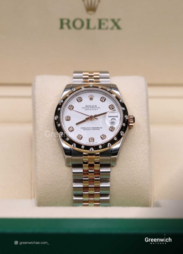 Rolex Lady-Datejust 31 Steel, Everose Gold Jubilee