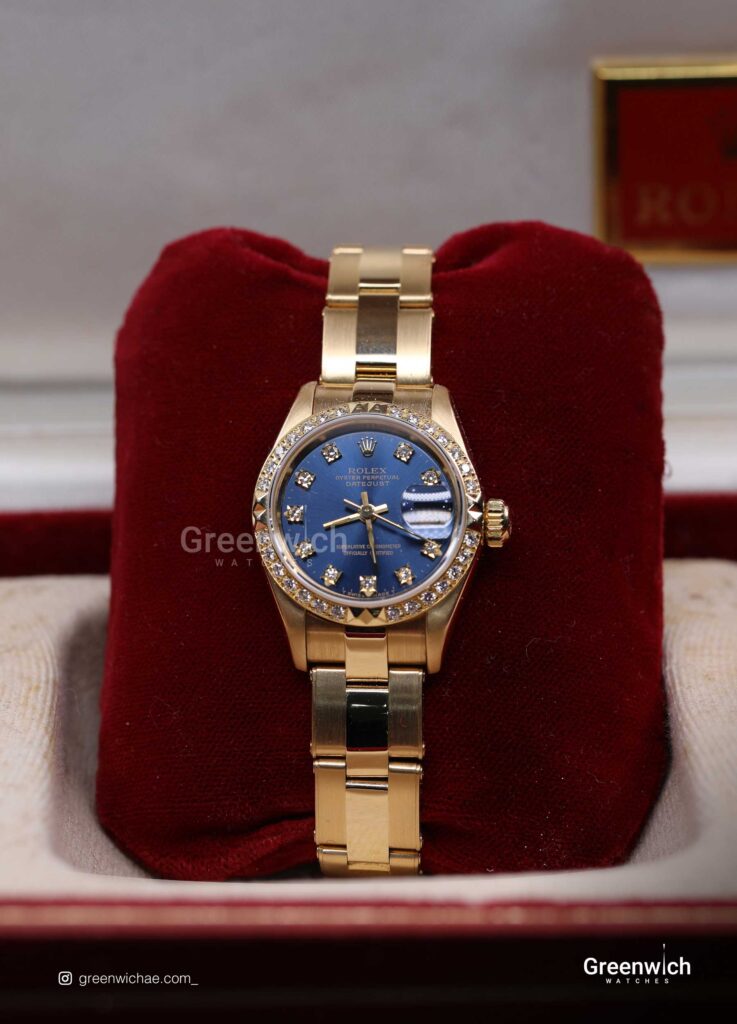 Rolex Lady Datejust 26 Full Gold / Diamond
