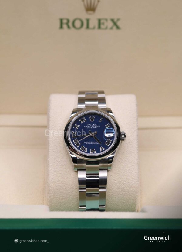 Rolex Datejust 31 Blue Roman Numeral